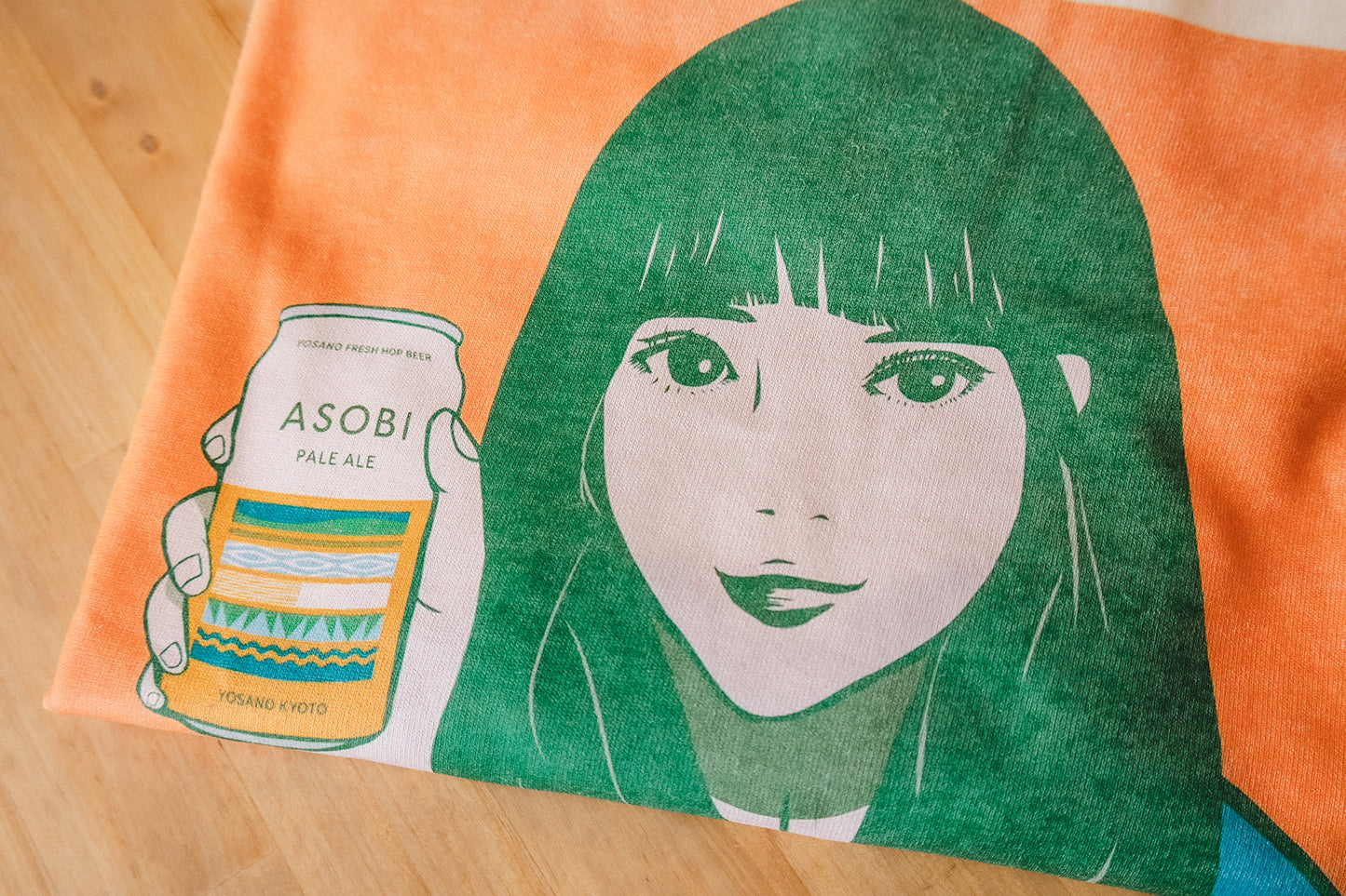 ASOBIの女の子 Tシャツ 長袖(DJ MAO F.&osagodardコラボ)