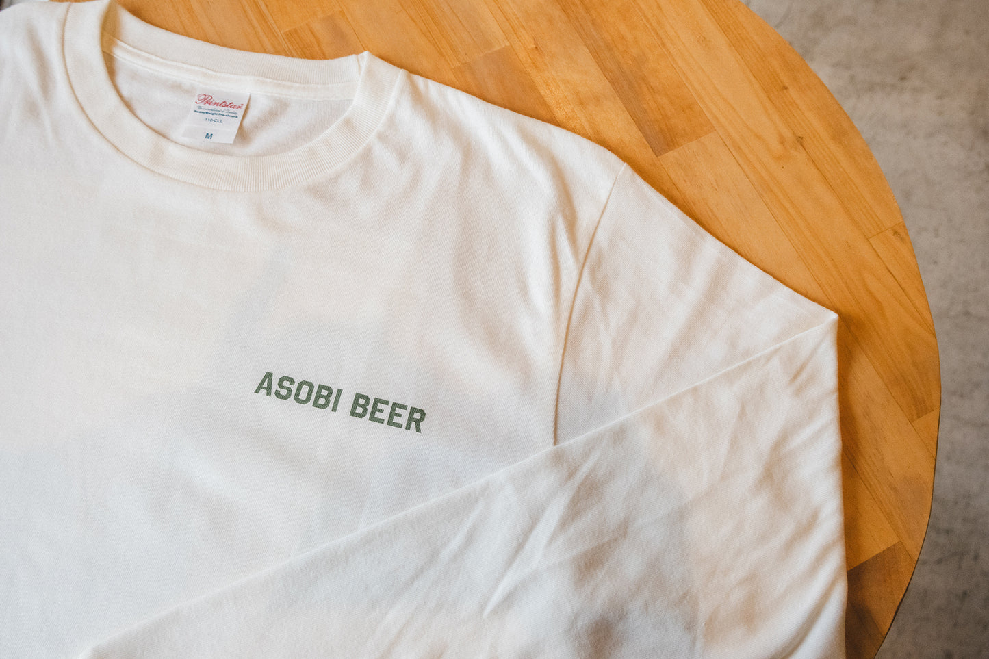 ASOBIの女の子 Tシャツ 長袖(DJ MAO F.&osagodardコラボ)