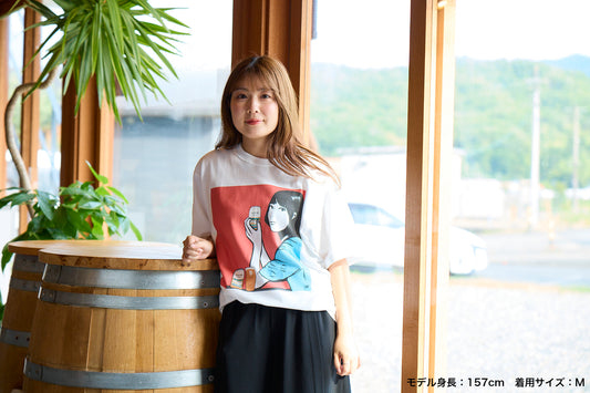ASOBIの女の子 Tシャツ（DJ MAO F.&osagodardコラボ）