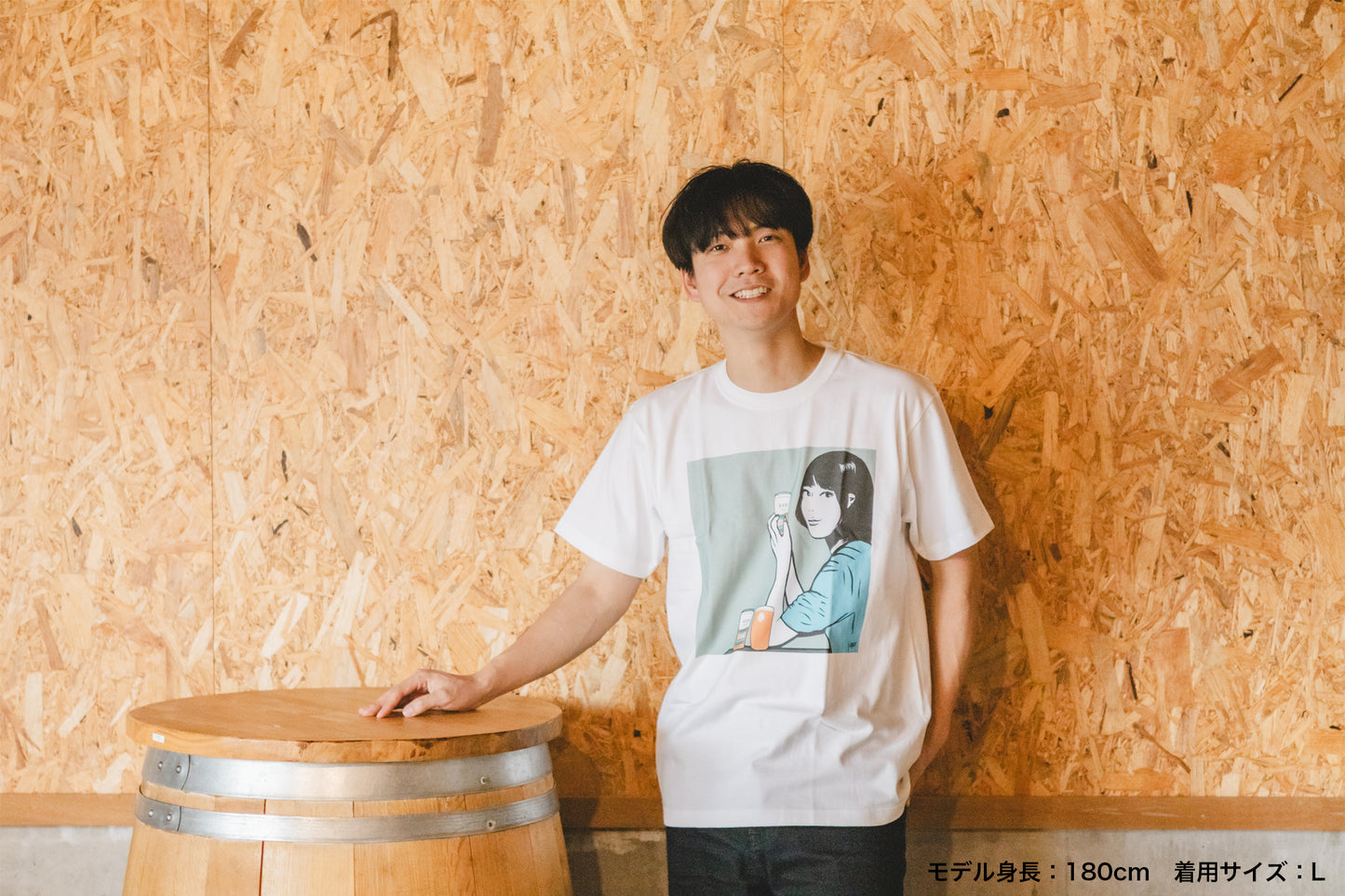 ASOBIの女の子 Tシャツ（DJ MAO F.&osagodardコラボ）